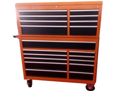 Orange Tool Cabinet