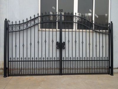 Driveway Wrought Iron Gate