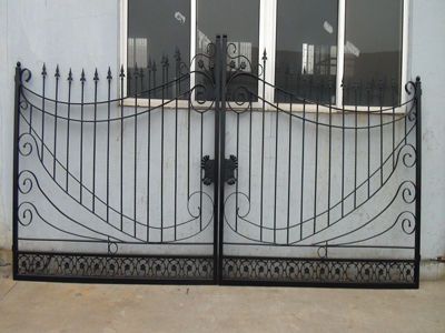 Artistic Iron Gate