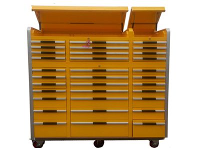 33 Yellow Tool Cabinet