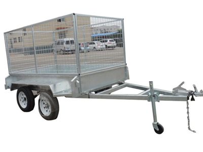 Box Trailer Double Axle 